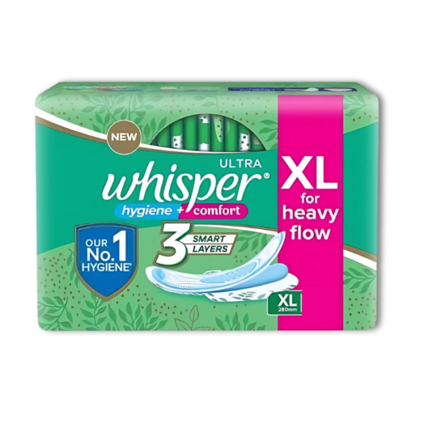 Whisper Choice Ultra XL for extra flow 15 Pads