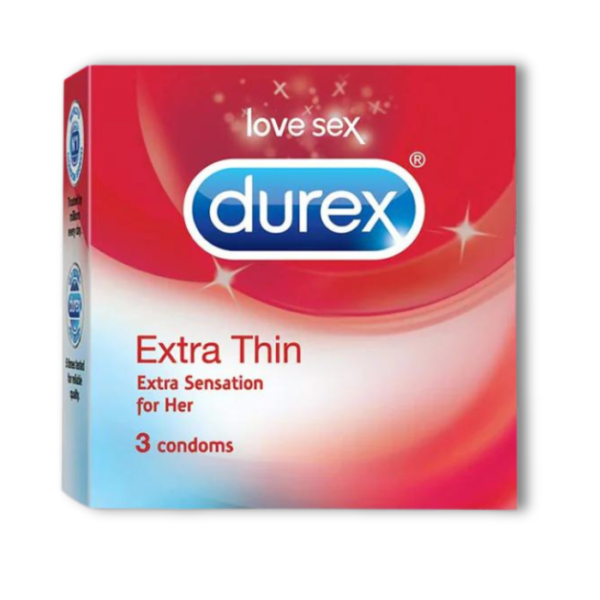 Durex Extra Thin (Pack of 3)