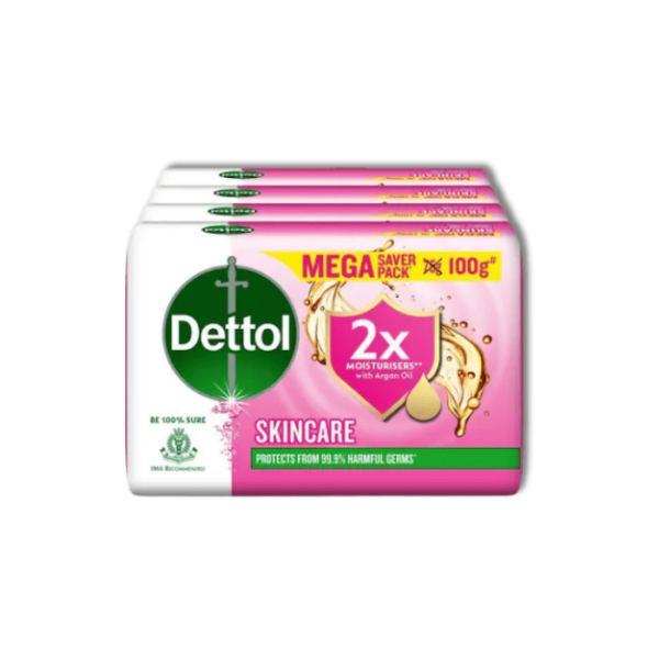 Dettol Skincare Soap 100 g (Pack of 4)