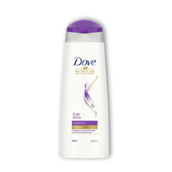 DOVE DAILY SHINE SHAMPOO 180 ML